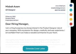 Cover Letter