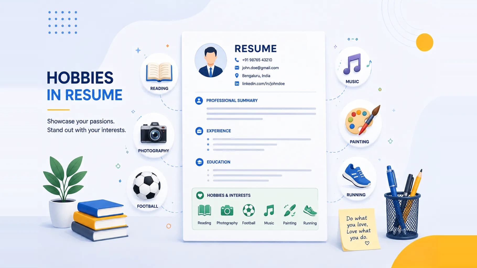 Hobbies in Resume: The Complete 2026 Guide with 60+ Examples (India)