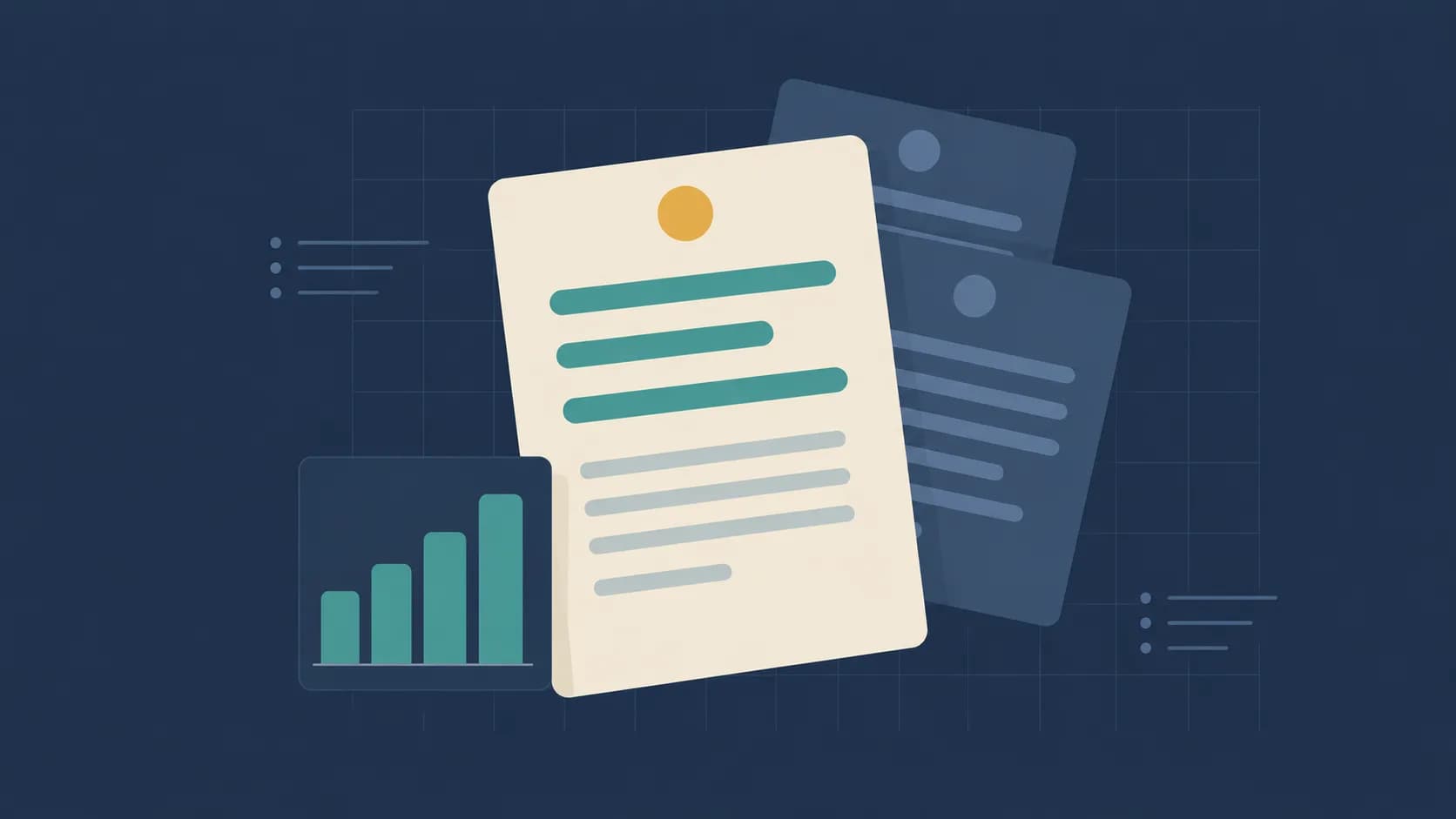 Geometric illustration of a document outline with a marker at its head, representing HR consultancy services for Indian employers.