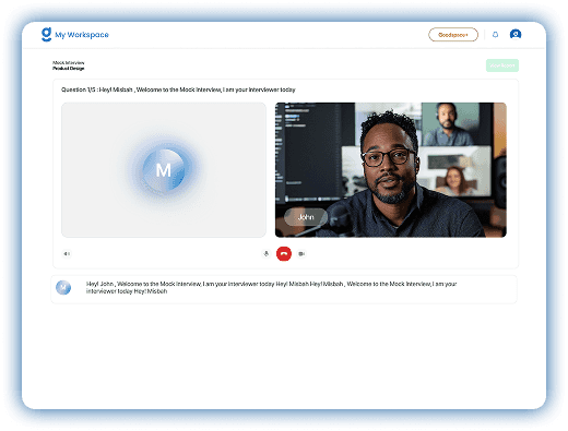 AI Interviewer to showcase your skills