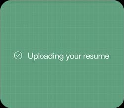AI engine scanning and analyzing resume
