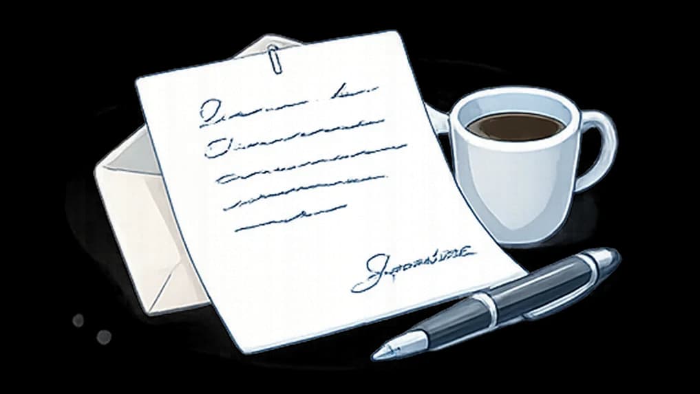 The reference letter