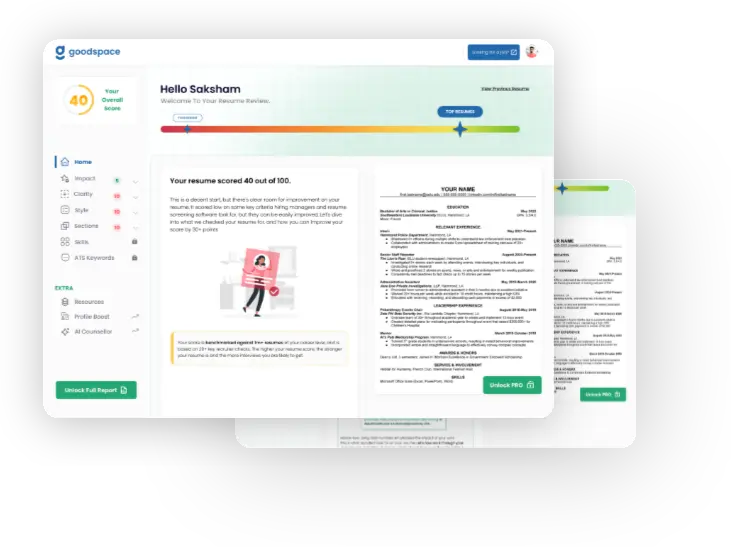Resume Scanner Interface