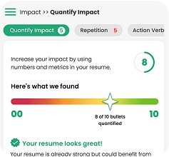 Receiving detailed ATS analysis report