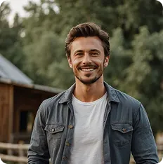 Before AI headshot transformation